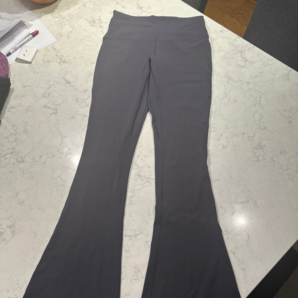 lululemon athletica Slate Gray Flare Pants